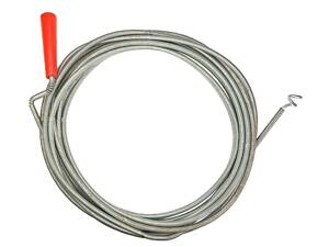 Top Tools Трос спиральный, для очистки канализационных труб, 8м x 10мм