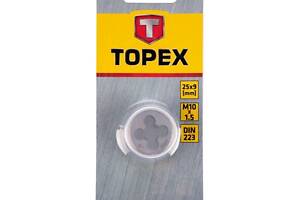 TOPEX 14A310 Інструмент для нарізки різьби (плашка) M10x1.5