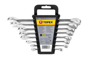 TOPEX 35D756 Набір ключів ріжково-накидних 6-19 mm 8 од.