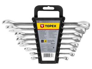 Topex Набор ключей комбинированных, 6-19 мм, 8 шт.