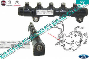 Топливная рейка / Рампа / распределительный трубопровод / Common Rail 9654592680 Citroen / СИТРОЭН JUMPY III 2007- / ДЖА