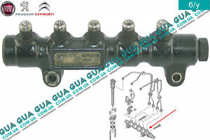 Топливная рейка / Рампа / распределительный трубопровод / Common Rail 9654592680 Citroen / СИТРОЭН JUMPY III 2007- / ДЖА