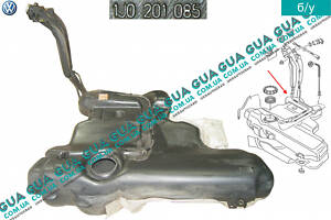 Топливный бак пластик 55л 1J0201085 Seat / СЕАТ TOLEDO II 1999-2006, VW / ВОЛЬКС ВАГЕН BORA 1998-2005 / БОРА 98-05, VW /