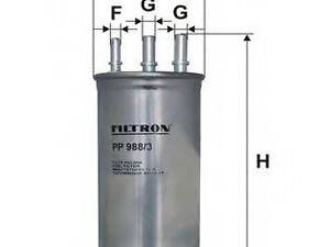 Топливный фильтр FILTRON PP9883 на DACIA DUSTER