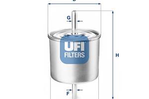 Топливный фильтр FORD KA (RB) / FORD PUMA (EC_) / FORD ORION (GAL) 1989-2008 г.