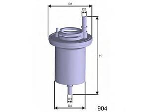 Фільтр паливний MISFAT E100 на AUDI A2 (8Z0)