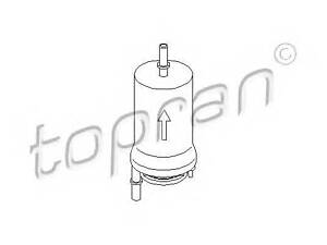 Топливный фильтр TOPRAN 109656 на SEAT TOLEDO III (5P2)