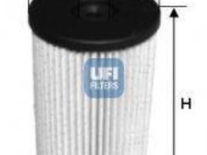 Топливный фильтр UFI 2600700 на SEAT LEON (1P1)