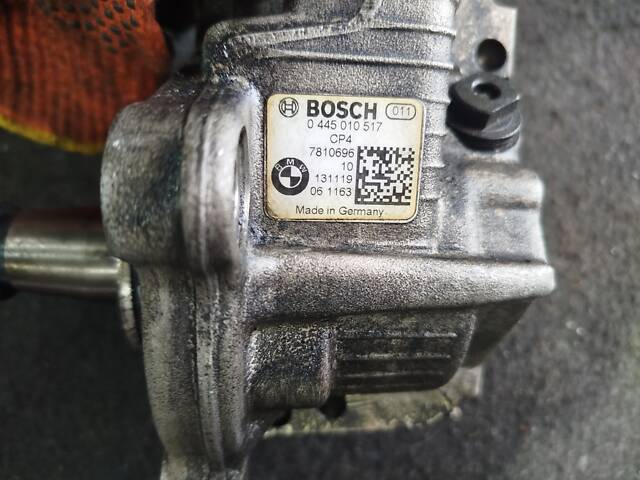 ТНВД Топливный насос BMW 3 E90 E91 2005-2011 320d 0445010517 7810696 - Фото 2