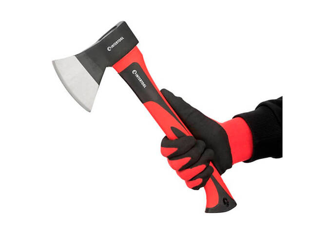 Топор Intertool - 800 г ручка фибергласс - Фото 5