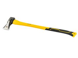 Топор-колун MASTERTOOL 2000 г HRC50 810 мм Yellow and Black (05-0909)