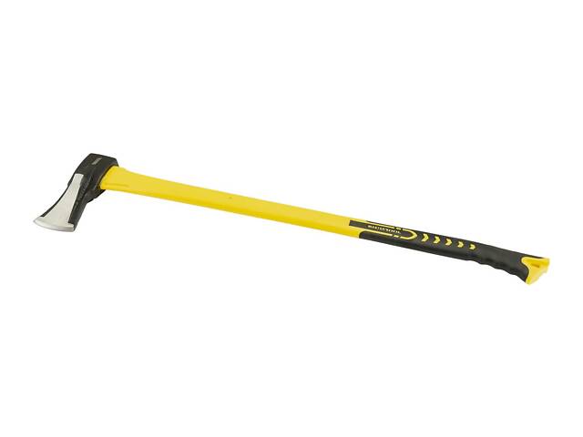 Топор-колун MASTERTOOL 2200 г HRC60 875 мм Yellow and Black (05-0209) - Фото 1