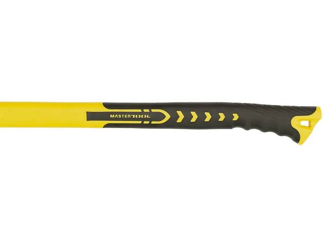 Топор-колун MASTERTOOL 2200 г HRC60 875 мм Yellow and Black (05-0209) - Фото 2