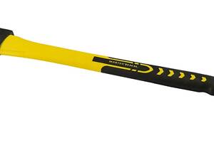 Топор MASTERTOOL 1000 г HRC60 590 мм Yellow and Black (05-0206)