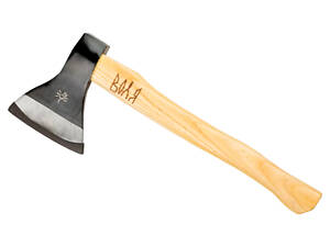 Сокира ВОЛЯ кована сталева клеймо А1 1000г (топорище 450мм ясен сухий) VITA (TO-0101)