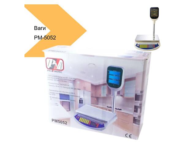 Торгові ваги Promotec PM-5052 (42880-PM-5052_1263) - Фото 2