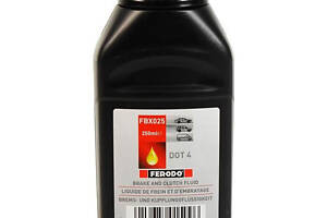 Тормозна рідина DOT 4 Brake Fluid 250мол FBX025