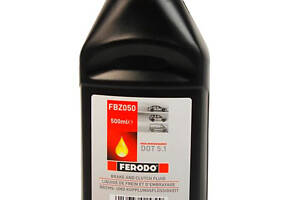 Тормозна рідина DOT 5.1 Brake Fluid 50мол FBZ050