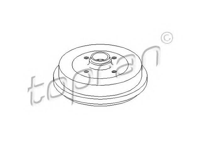 Тормозной барабан для моделей: AUDI (80, 80,90), SEAT (CORDOBA,TOLEDO,IBIZA,CORDOBA), SKODA (FELICIA,FELICIA), VOLKSWA