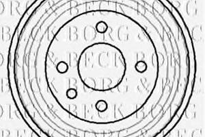 Тормозной барабан для моделей: BEDFORD (CHEVANNE, ASTRA), CHEVROLET (LANOS), DAEWOO (ESPERO,NEXIA,NEXIA,LANOS,NUBIRA,N