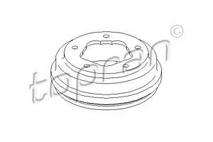 Тормозной барабан для моделей: FORD (TRANSIT, TRANSIT,TRANSIT)