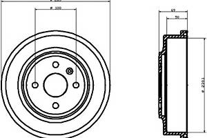 Гальмівний барабан для моделей: HOLDEN (ASTRA, ASTRA, ASTRA, ASTRA, ASTRA), OPEL (ASTRA, CORSA, COMBO, COMBO, ASTRA, ASTRA, ASTR)