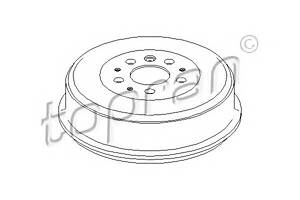 Тормозной барабан для моделей: VOLKSWAGEN (TRANSPORTER, TRANSPORTER,TRANSPORTER)
