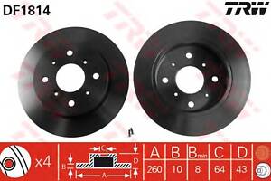 Тормозной диск для моделей: ACURA (LEGEND), HONDA (LEGEND), MG (MGR), ROVER (800,800,800)