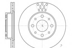 Тормозной диск для моделей: ALFA ROMEO (145, 155,146), FIAT (PALIO,PALIO,SIENA)