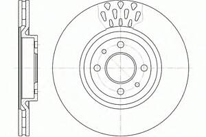 Тормозной диск для моделей: ALFA ROMEO (145, 155,146), FIAT (TIPO,COUPE,MULTIPLA,PUNTO), LANCIA (DEDRA,DELTA,DEDRA)