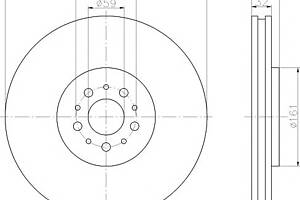 Тормозной диск   для моделей: ALFA ROMEO (156, 156,147,GT)