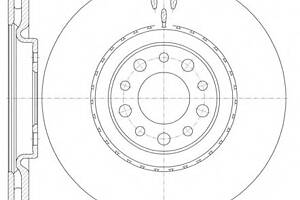 Тормозной диск для моделей: ALFA ROMEO (159, BRERA,159,SPIDER,GIULIETTA)