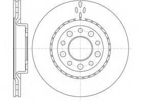 Тормозной диск для моделей: ALFA ROMEO (159, BRERA,159,SPIDER)