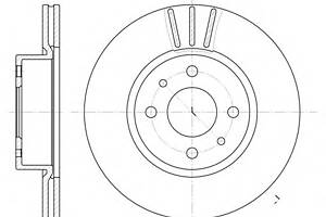 Тормозной диск для моделей: ALFA ROMEO (164), FIAT (CROMA), LANCIA (DELTA,THEMA,THEMA)