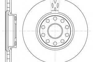 Тормозной диск для моделей: ALFA ROMEO (164, 166), LANCIA (KAPPA,KAPPA,KAPPA)
