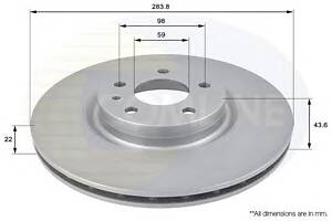 Тормозной диск для моделей: ALFA ROMEO (164, GTV,SPIDER,156,156,147,GT), FIAT (CROMA,DOBLO,DOBLO,DOBLO), LANCIA (THEMA