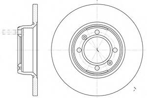 Тормозной диск для моделей: ALFA ROMEO (75, GIULIETTA)
