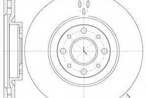 Тормозной диск для моделей: ALFA ROMEO (MITO), FIAT (STILO,STILO,BRAVO), LANCIA (DELTA)
