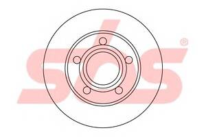Тормозной диск для моделей: AUDI (100, 100,200,A8,200)