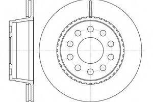 Тормозной диск для моделей: AUDI (100, 100,A6,V8,A6,QUATTRO)