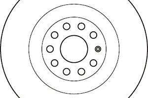 Тормозной диск для моделей: AUDI (A3, A3,A3), SEAT (LEON), SKODA (SUPERB,SUPERB), VOLKSWAGEN (GOLF,PASSAT,PASSAT,EOS,P