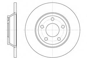Тормозной диск   для моделей: AUDI (A4, A4)