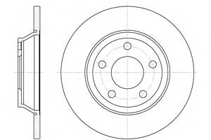 Диск гальмівний для моделей:AUDI (A4,A4)