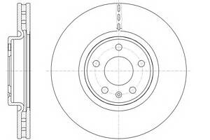 Гальмівний диск для моделей: AUDI (A5, A4, A4, Q5, A5, A4, A5, A7, A6, A6)
