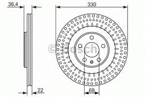 Тормозной диск для моделей: AUDI (A5, A4,A4,Q5,A5,A4,A5,A8,A7,A6,A6,A6), PORSCHE (MACAN)