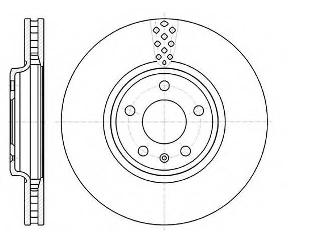 Гальмівний диск для моделей: AUDI (A5, A4, A4, Q5, A5, A4, A5)