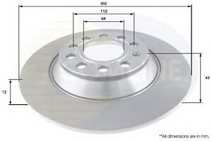 Тормозной диск для моделей: AUDI (A6)
