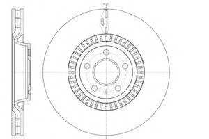 Тормозной диск для моделей: AUDI (A7, A6,A6)