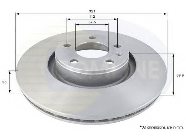 Тормозной диск для моделей: AUDI (A8, A6,A6,A6)