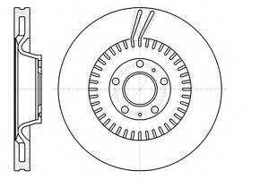Тормозной диск для моделей: AUDI (A8, A8), VOLKSWAGEN (PHAETON)